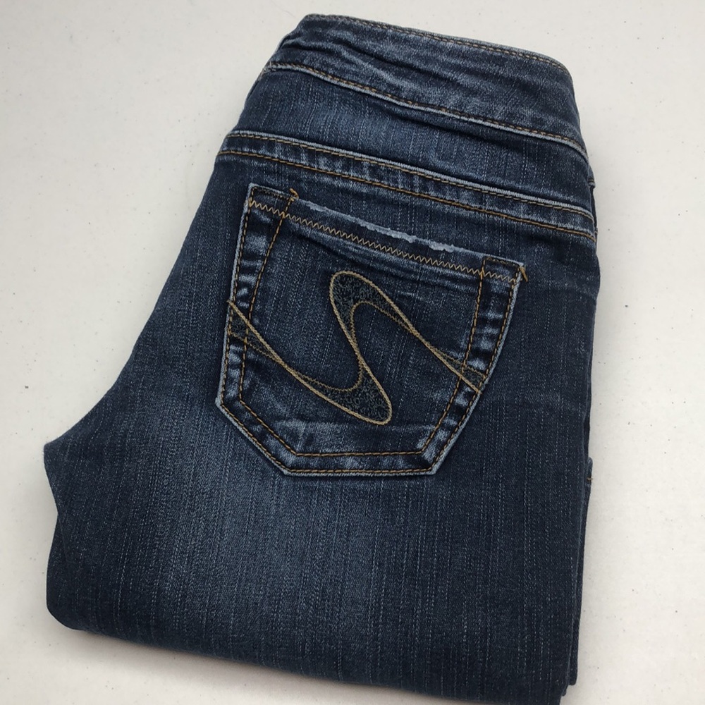 RETRO SILVER TUESDAY FLARE BOOT JEANS 27x31 ⭐️